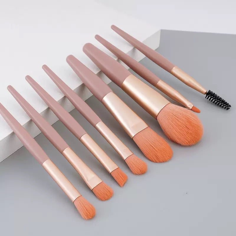 Beautytiva8-Piece Mini Makeup Brush Set - My Store