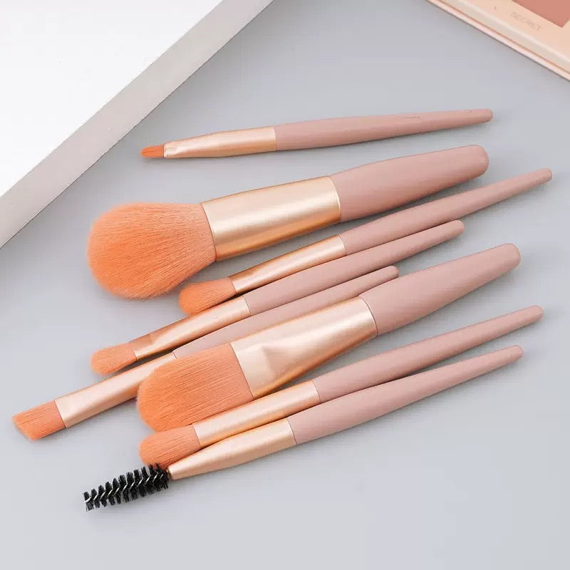 Beautytiva8-Piece Mini Makeup Brush Set - My Store