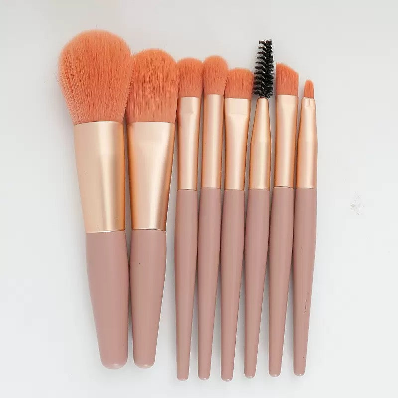 Beautytiva8-Piece Mini Makeup Brush Set - My Store